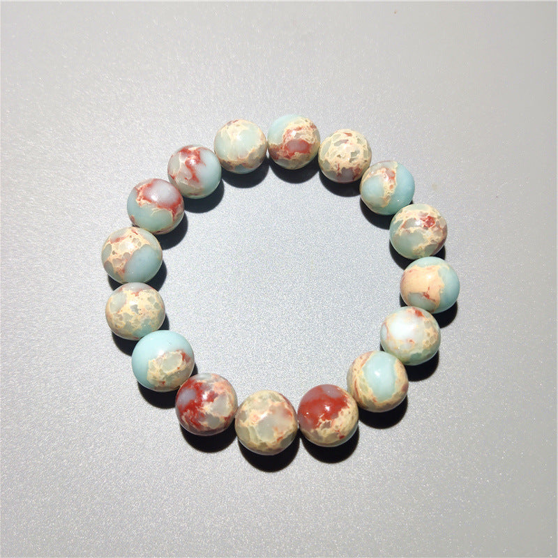 Wholesale Shoushan Stone Verdant Green Bracelet